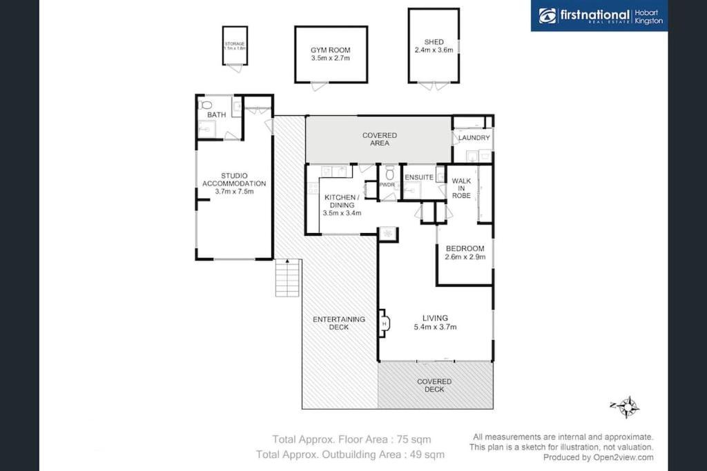 'The Alonnah' Beach House - Main House Only Villa ภายนอก รูปภาพ